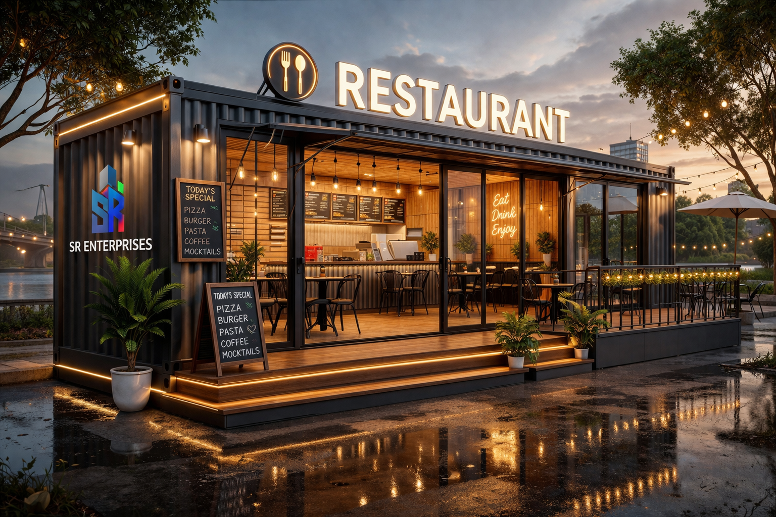 Restaurant Container view 3